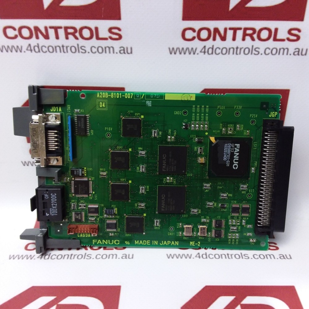 A20B-8101-0070 | Fanuc | Robotic Arm | Auxiliary Axis Board, PCB, Used