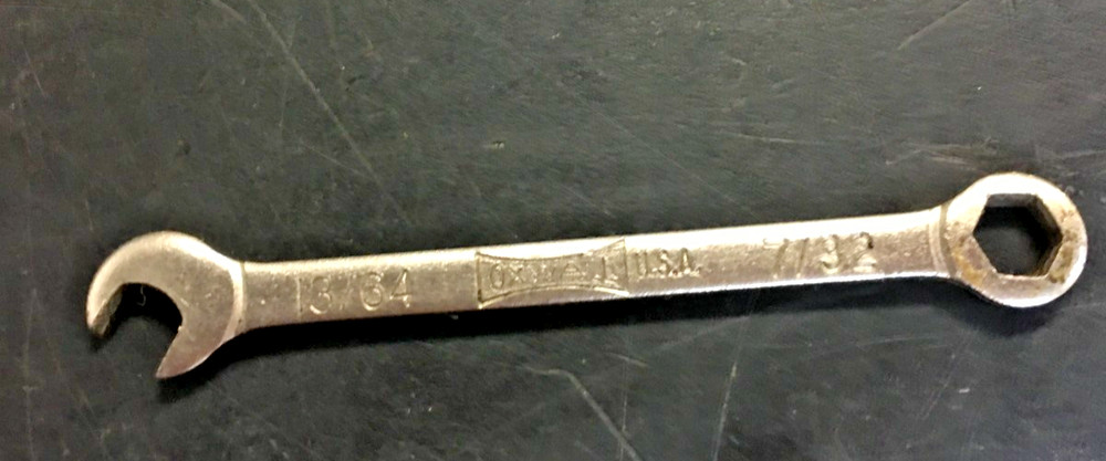 OXWALL, IGNITION WRNECH 13/64" 7/32" COMBINATION WRENCH, USA