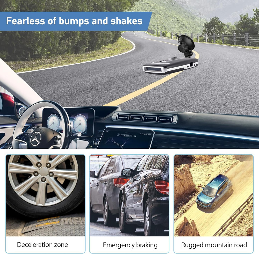 Radar Detector Windshield Mount for Escort MAX/MAX2/MAX360 (2015-2019) Suction C