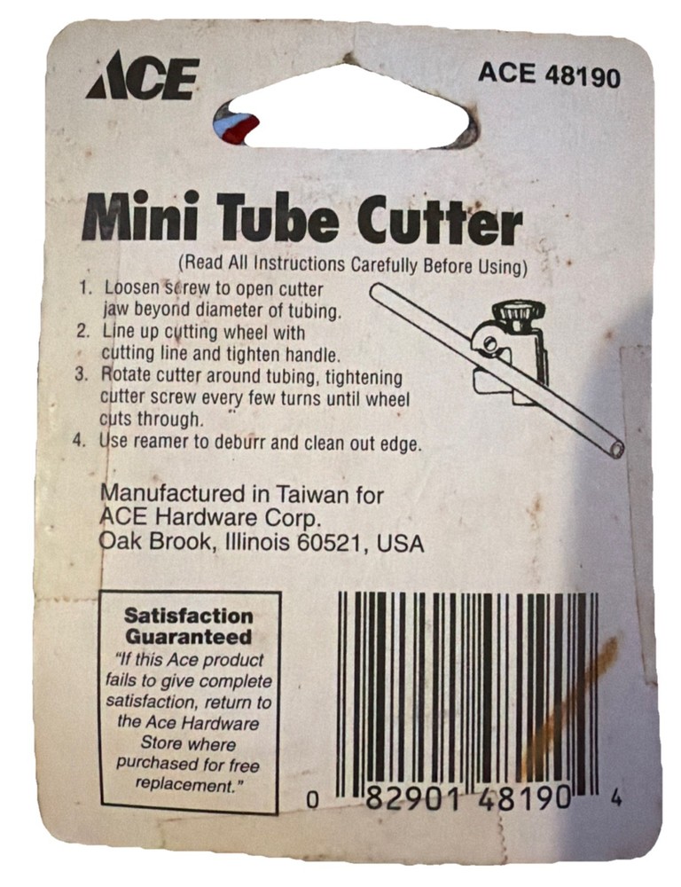 ACE Mini Tube Cutter 48190