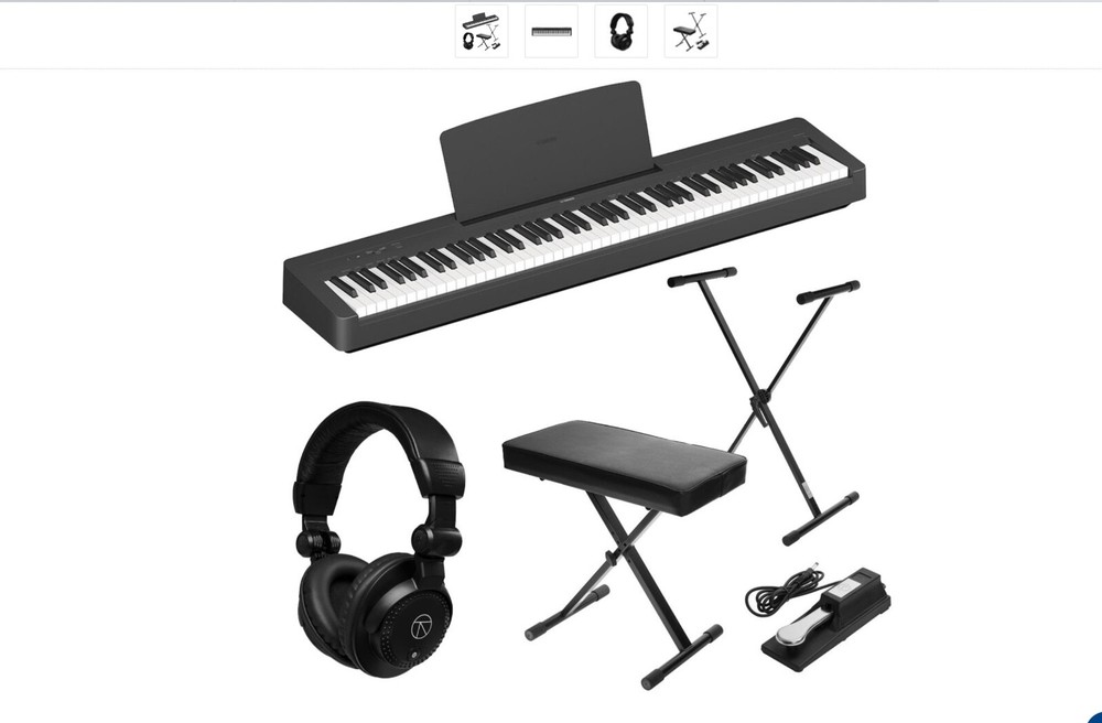 yamaha digital piano essential bundle.