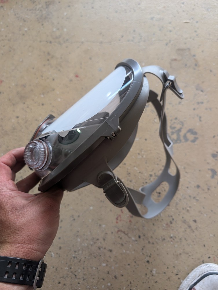 2 Full Face Respirators,
