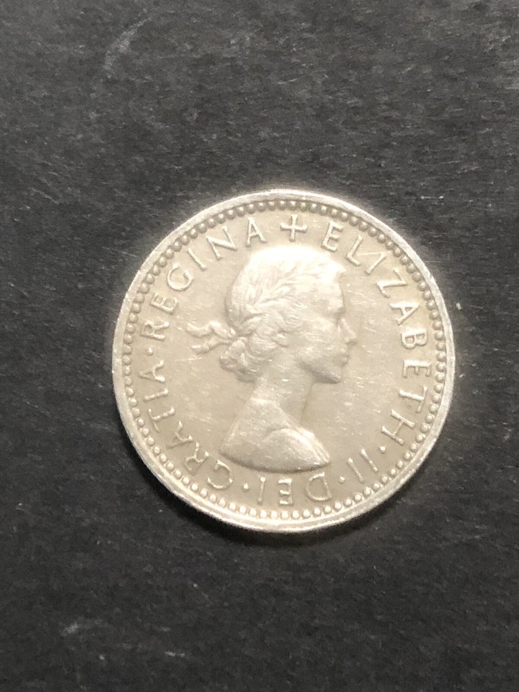 1959 LUCKY SIXPENCE