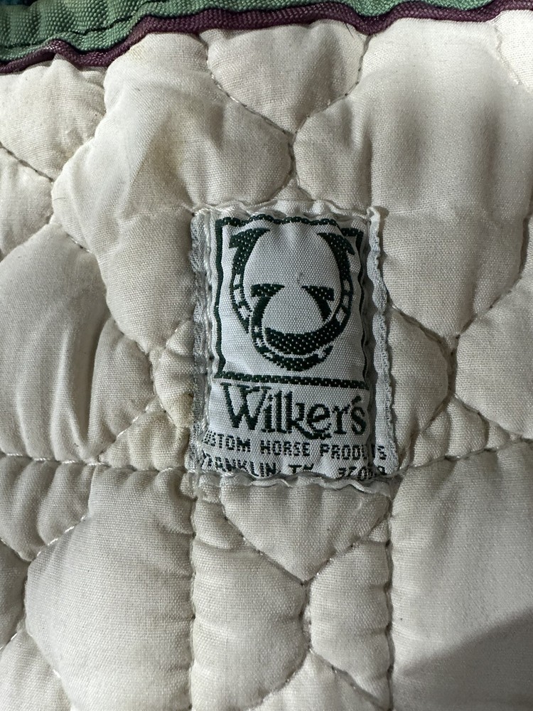 Wilker Saddle Pads And 37” Leg Wraps Used Bundle