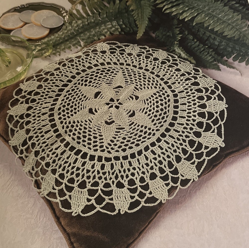 CROCHET  ~ “Morning Star Doily” ~ PATTERN ~