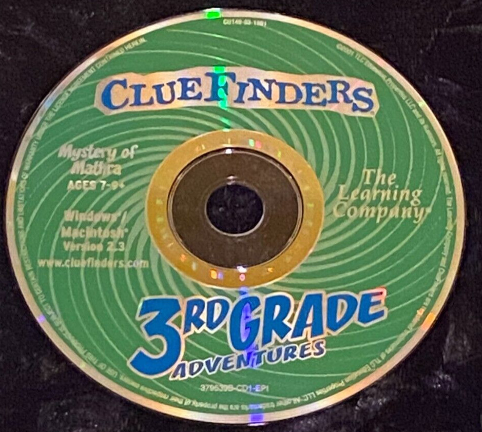 CD ROM "Learning & Education" 8 DISC LOT 1990's Windows 95 PC MAC