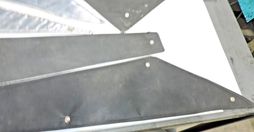 Flexible heatshields w/ eyelits Assorted sizes NICE NASCAR