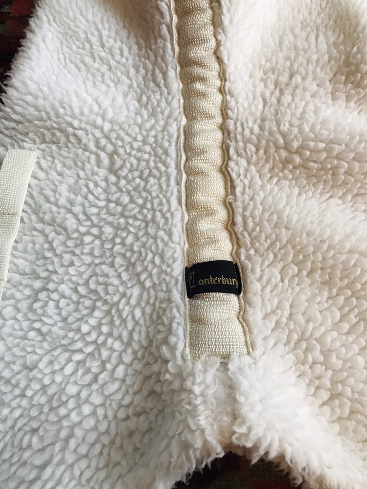 Canterbury White Fleece Saddle Pad