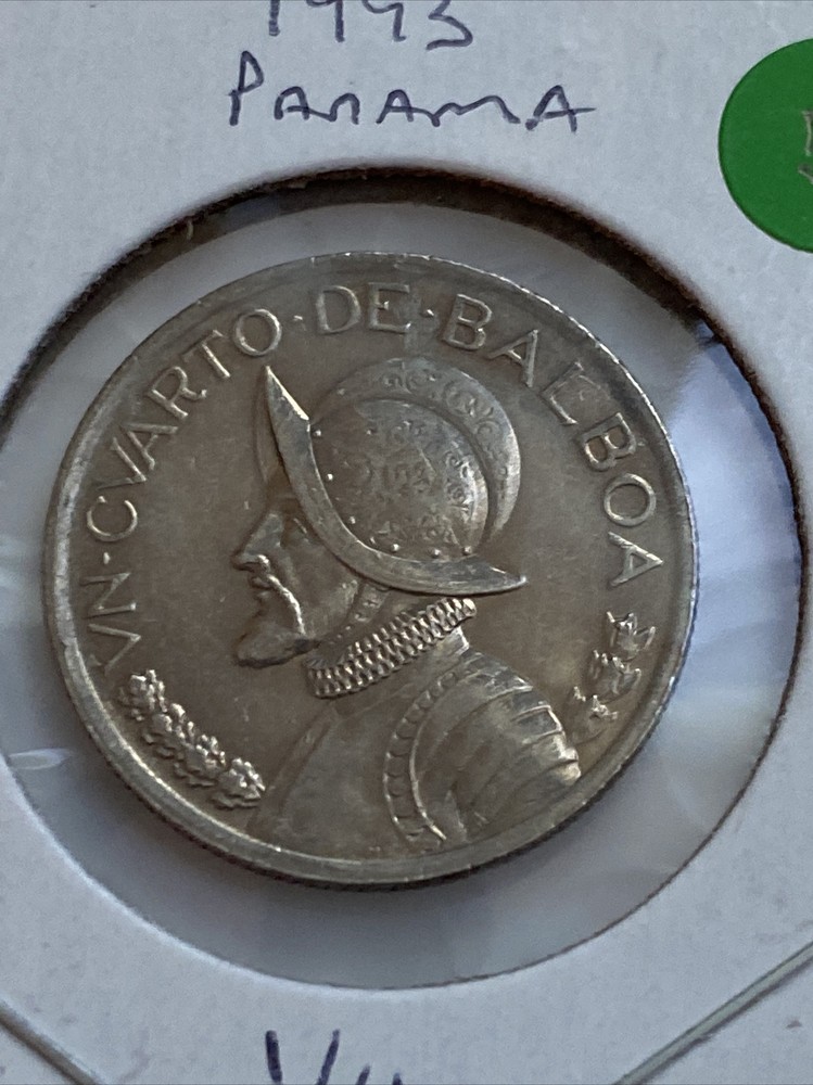 Panama 1/4 Balboa 1993 Coin B7