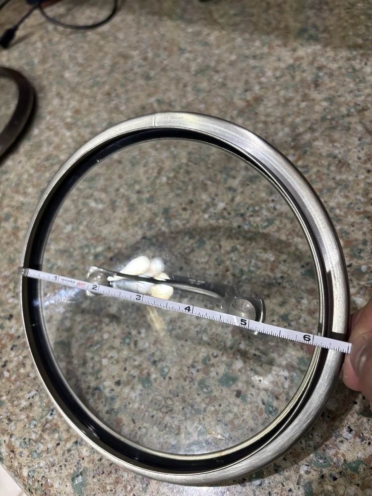 Cephalon Glass Replacement Lid 6”