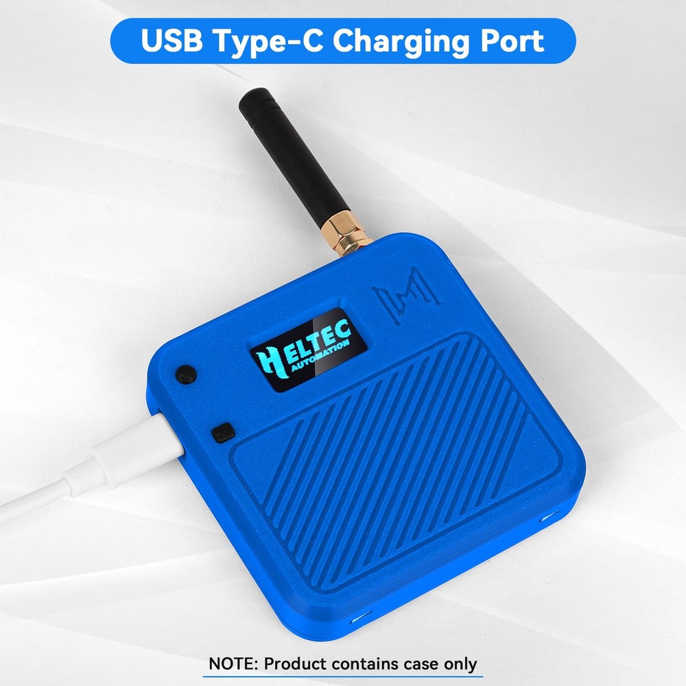 Heltec V3 Case ESP32 LoRa Development Board Meshtastic Antenna N32 Blue