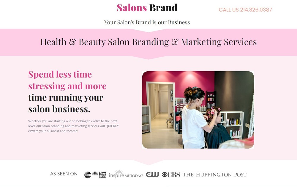 Custom Service Based Business WordPress Appointment Website