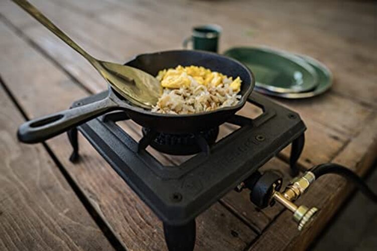 Cast Iron Portable Camping Stove Single Burner