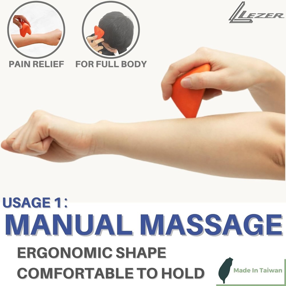 LEZER Trigger Massage Point, Manual Point - Orange