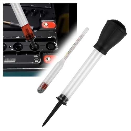 10.63 Inch Battery Hydrometer Tester - Precision Quick Acid Tester Deep