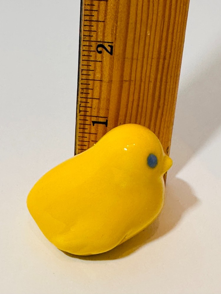 Mini Ceramic Chick Easter Tiered Tray Decor