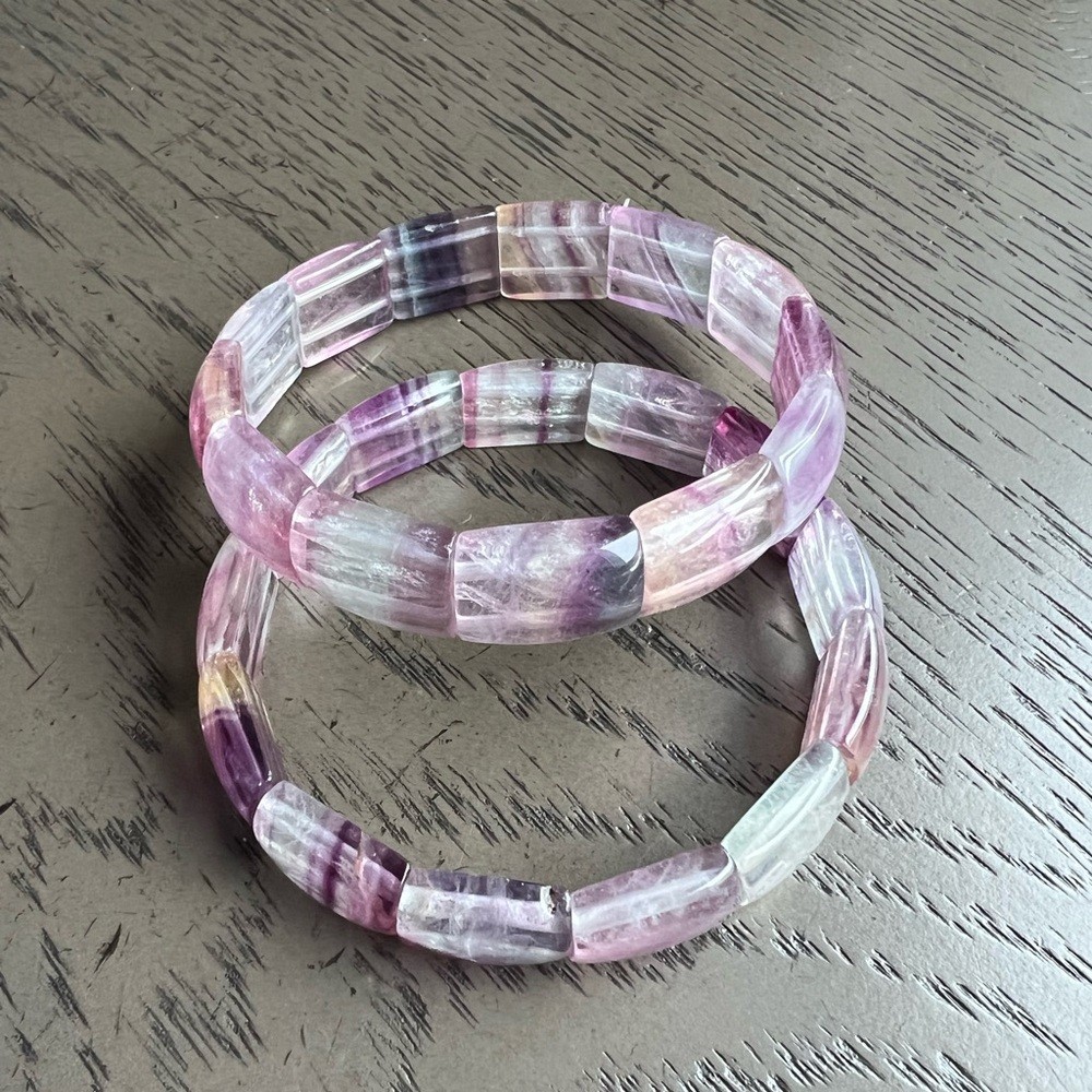 Fluorite soft bangle
