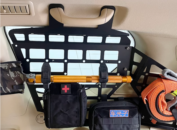 MOLLE Storage Panel Quick Fist Mount Clamps Bundle Fixed Buckle 4pcs