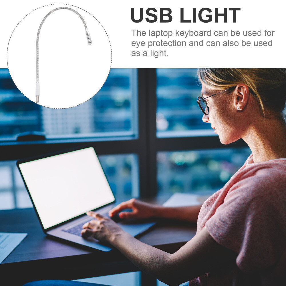 4pcs USB keyboard lamp Flexible Led Work Light Computer Light Accessories