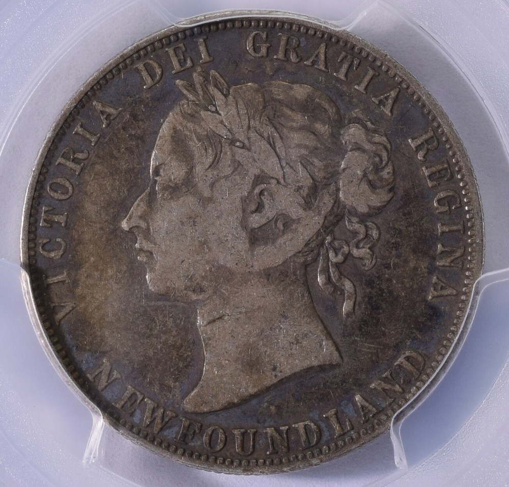 1898 Newfoundland Half Dollar - PCGS VF25