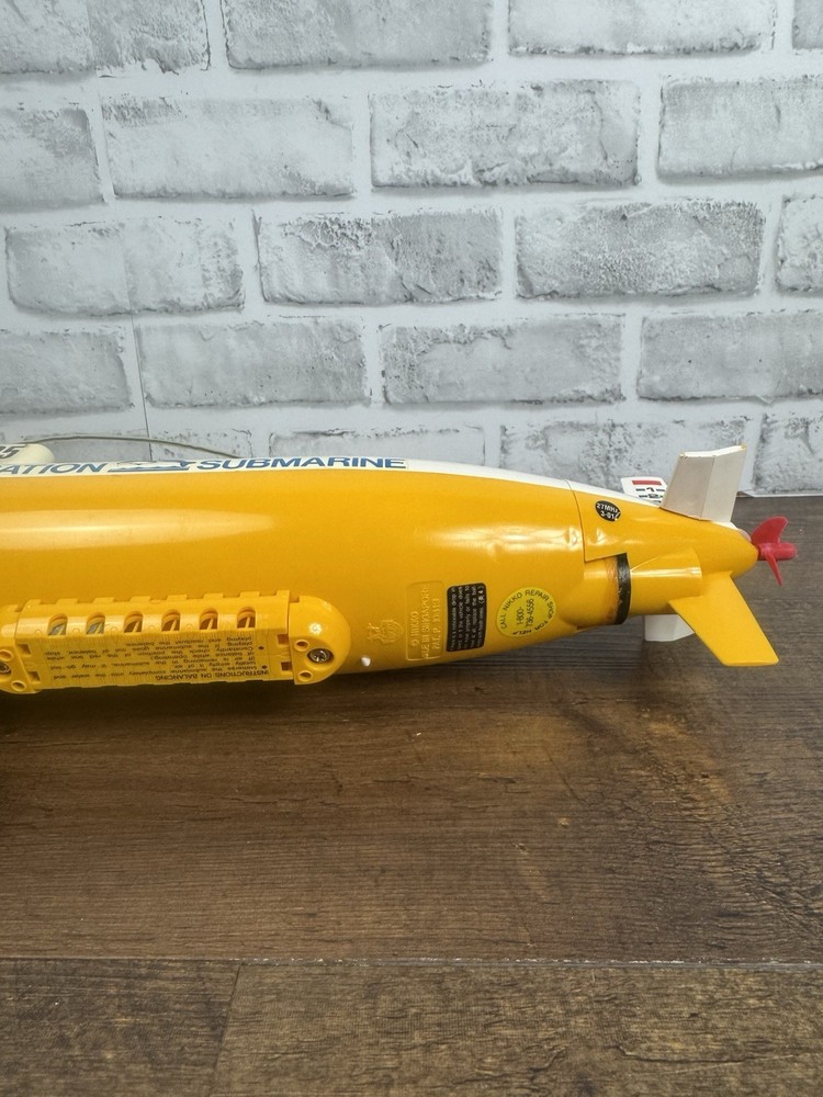 Vintage Nikko RC Exploration Submarine No Remote
