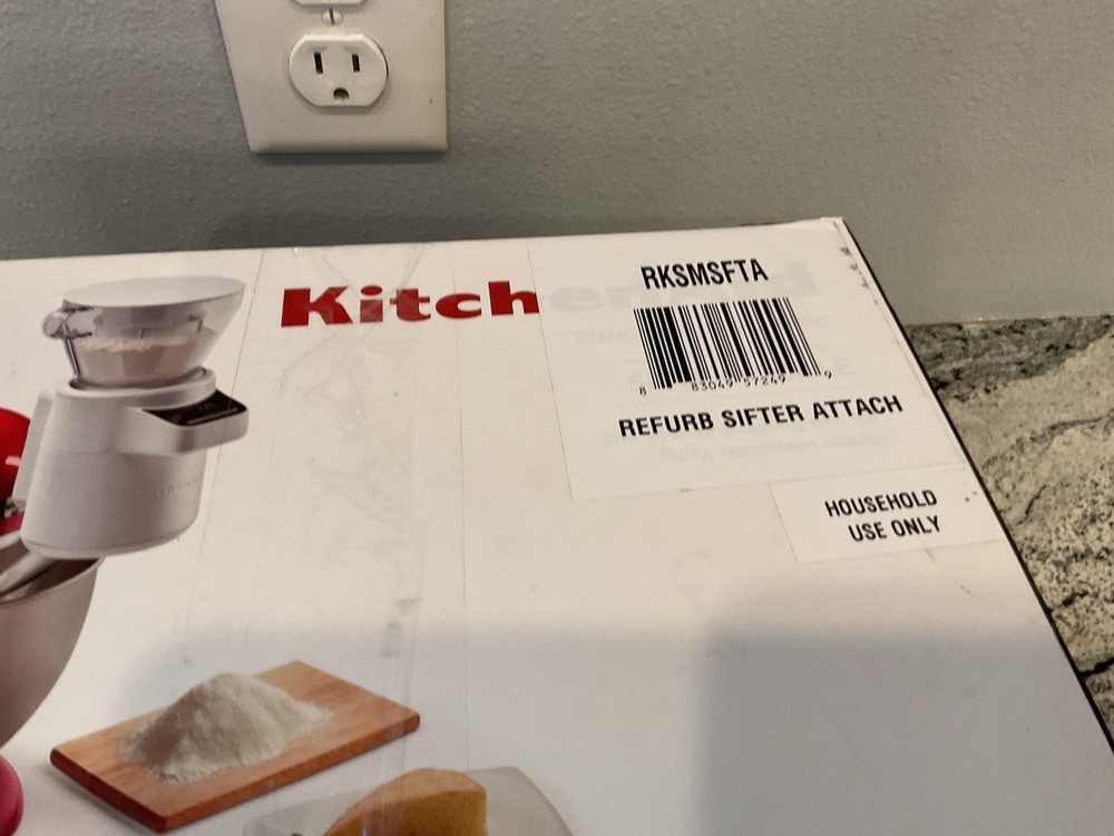 KITCHENAID STAND MIXER ATTACHMENT SIFTER + SCALE KSMSFTA Refurbished