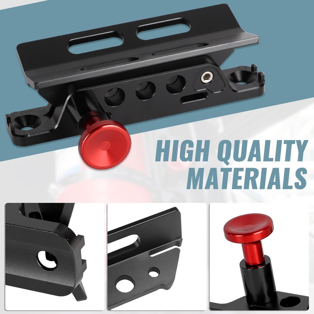 Aluminum Quick Release Roll Bar Fire Extinguisher Mount Holder Compatible wit...