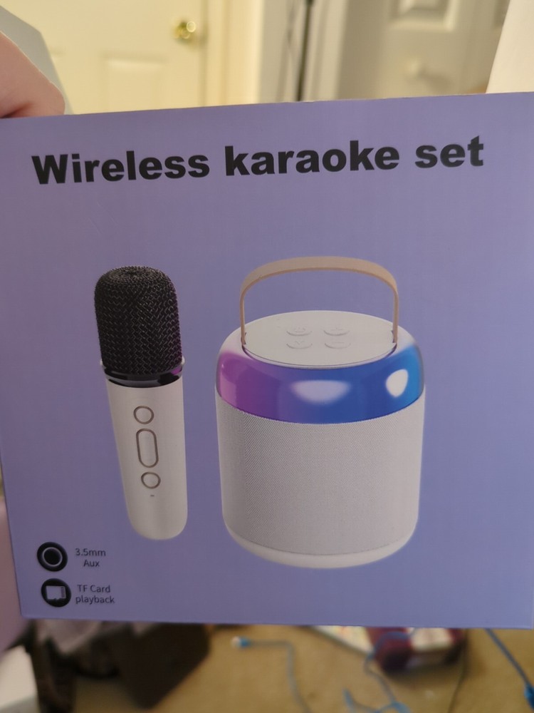 wireless bluetooth karaoke microphone Speaker