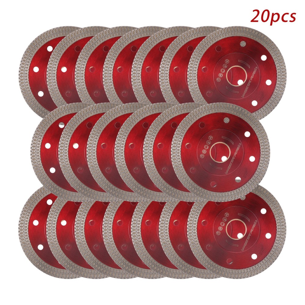 20Pack 4" Super Thin Diamond Blade for Angle Grinder Wet Tile Saw Blade Tile