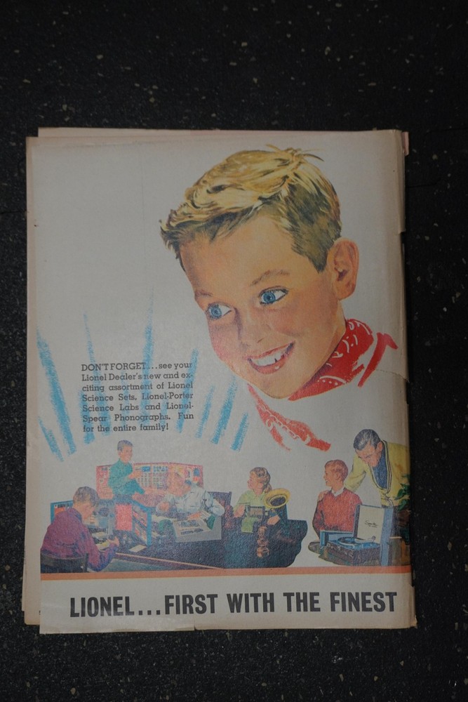 Original Lionel Trains Catalog from 1963