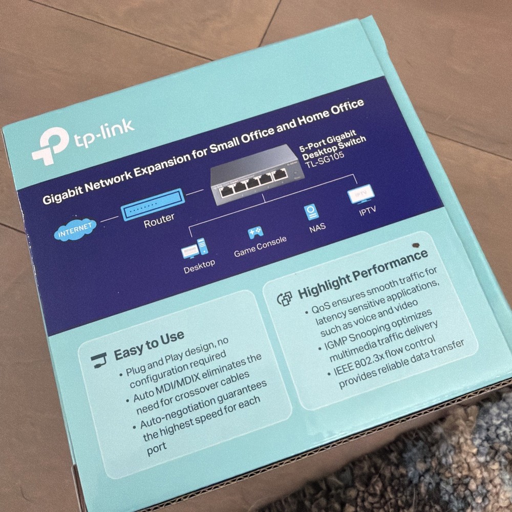 TP-LINK 5 - Port Gigabit Switch