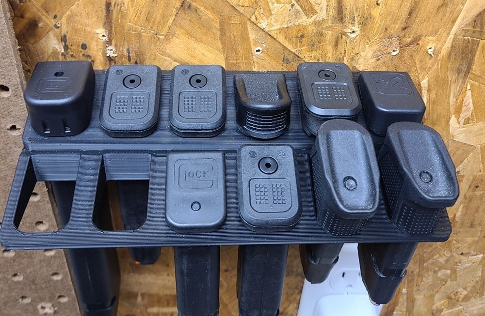 pistol magazine wall rack