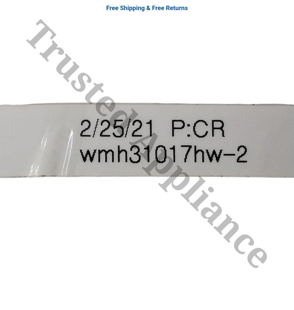 Whirlpool Microwave Control Panel Console W11247222 black