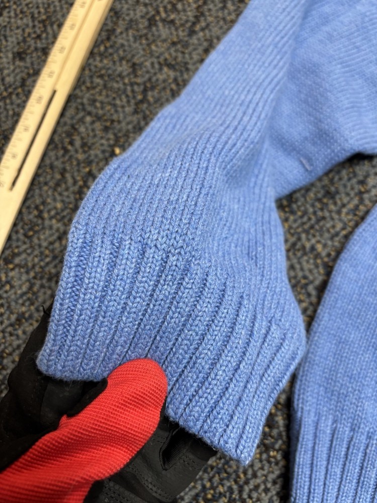 Chaps Blue Cotton Sweater