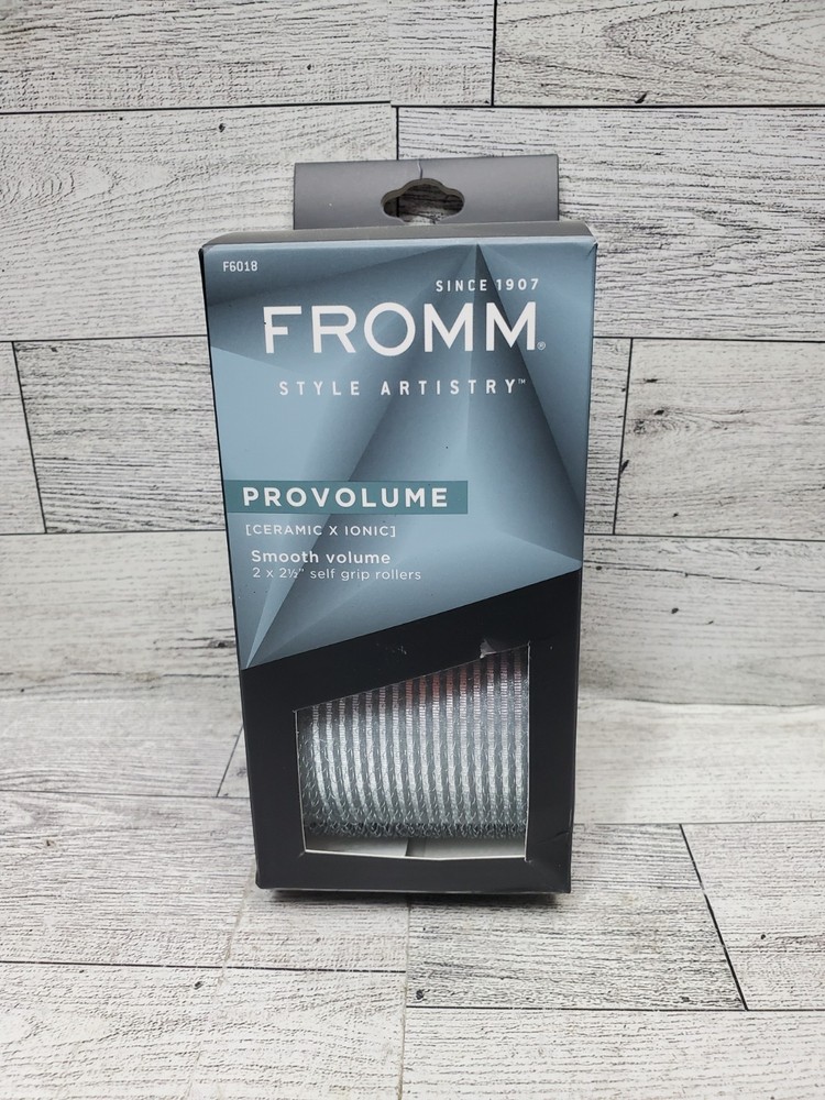 Fromm ProVolume 2.5" Self-Grip Ceramic Ionic Thermal Hair Rollers, 2 Count