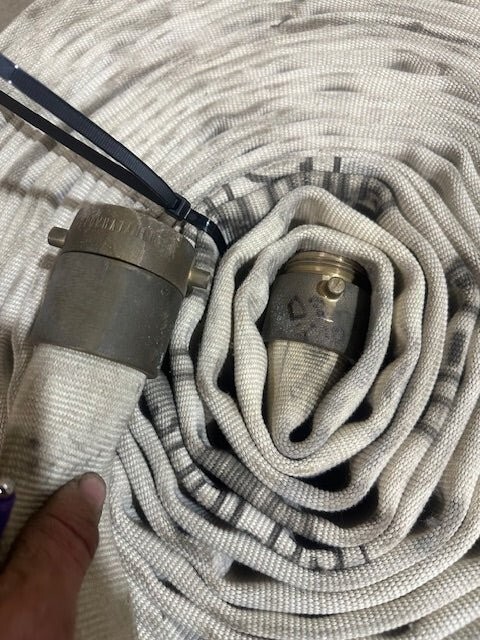 "UNDERWRITER" RUBBER LINED FIRE HOSE 1 1/2"