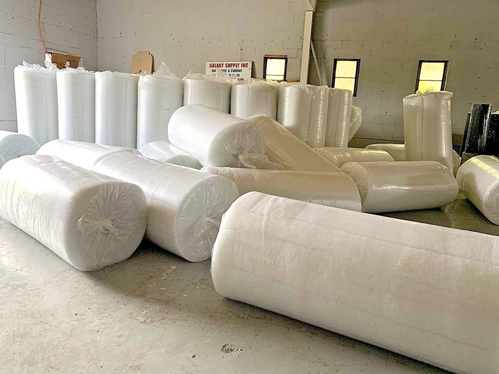 Bonded Dacron Polyester Batting, 1/2" x 30". Note: Thickness Is Before Vacuum