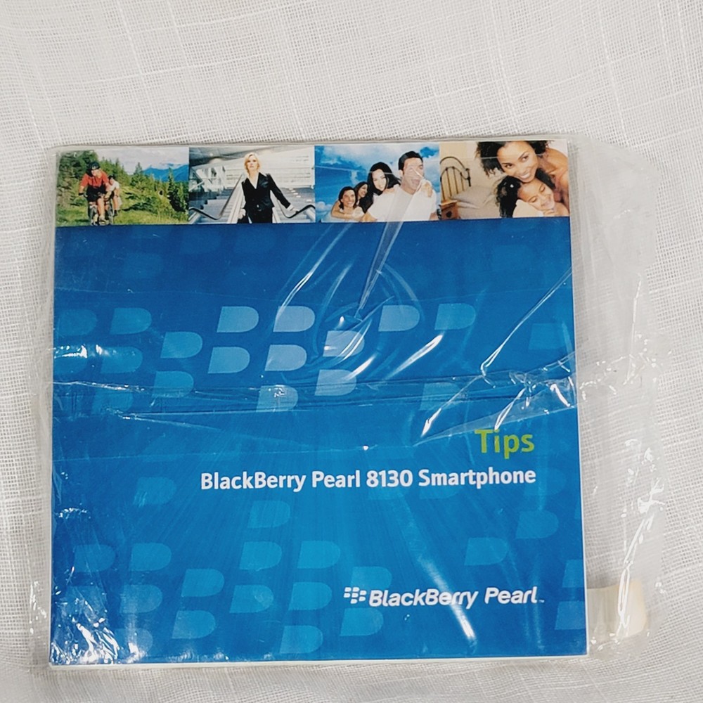Blackberry Pearl 8130 User Tools Software Windows Computer PC CD-ROM 2006 Disc