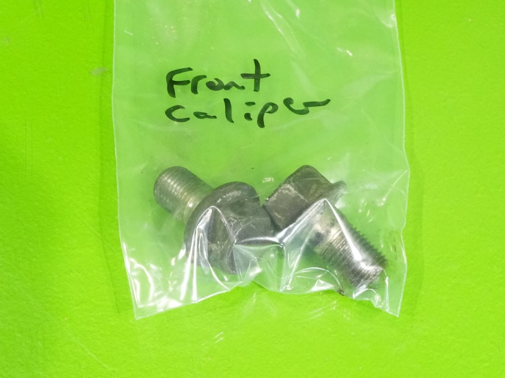 02-06 RSX OEM front brake caliper mount bolts SET