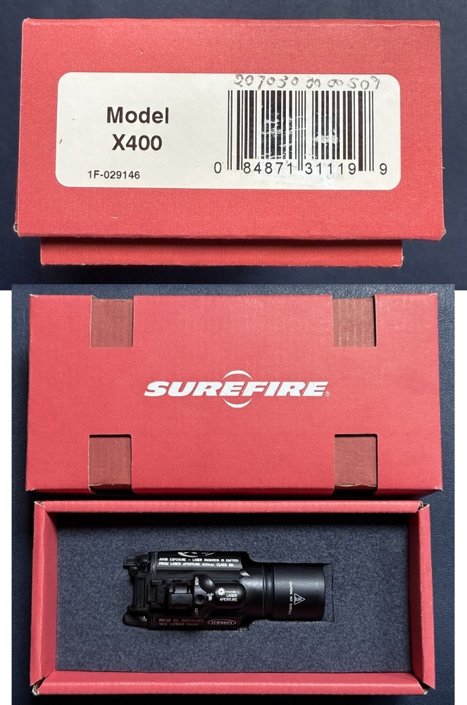 Surefire X400 Weaponlight w/Laser