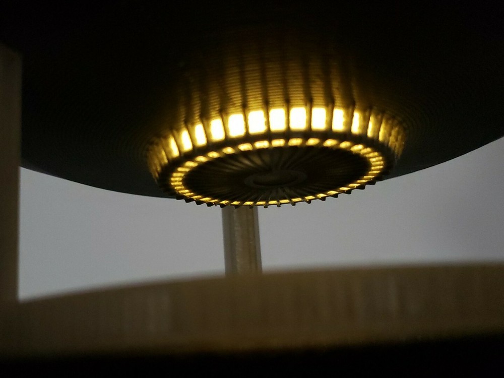 Jupiter 2 in Flight [from Lost in Space] - Medium - with stand and lights