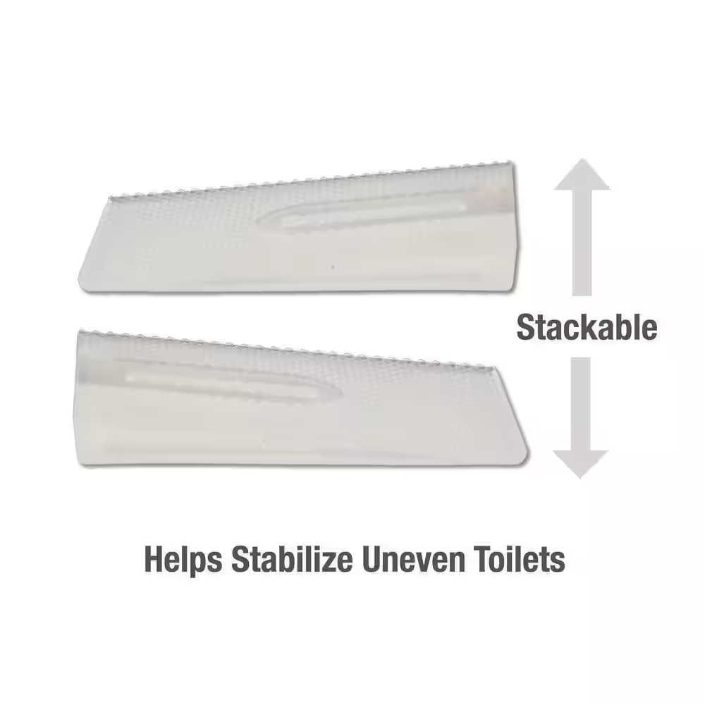 Plastic Toilet Shims (4-Pack)