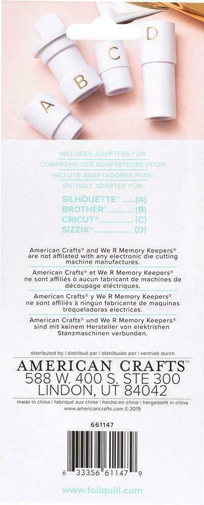 WE R Memory Keepers Quill Tool Pen Adapter