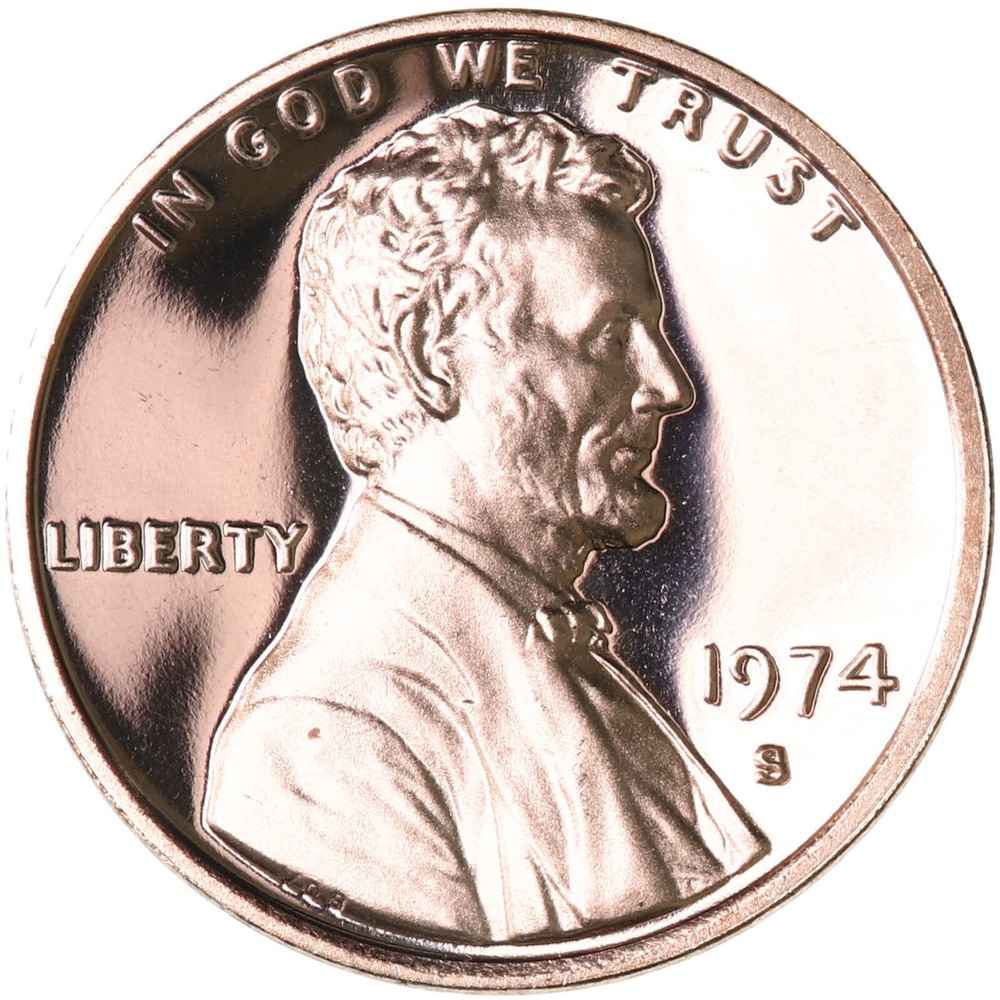 1974 S Proof Set Original Box 6 Coins US Mint