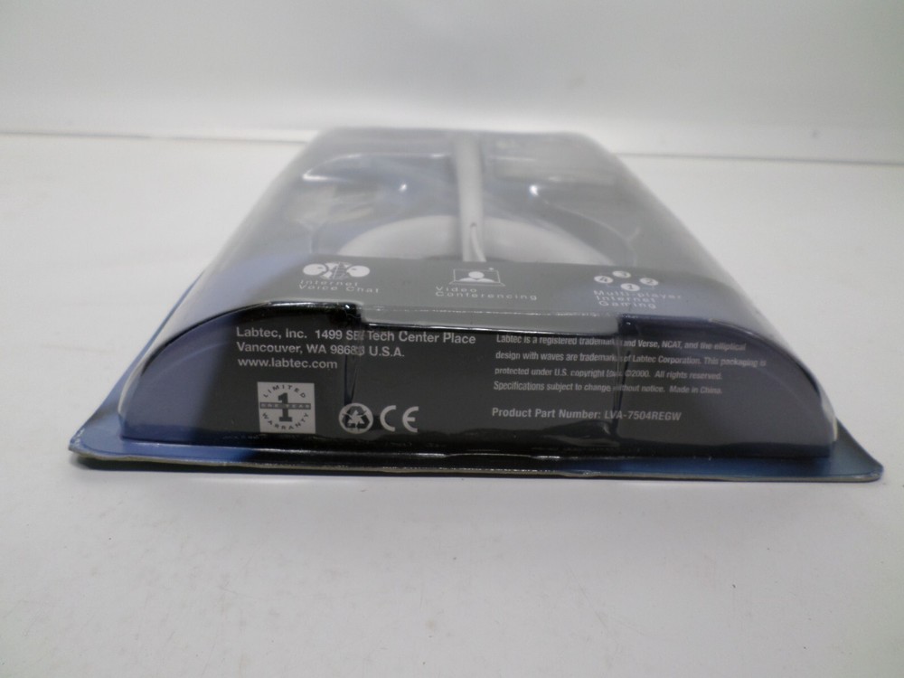 Labtec Verse-504 Desk Microphone For PC Voice Access, NEW