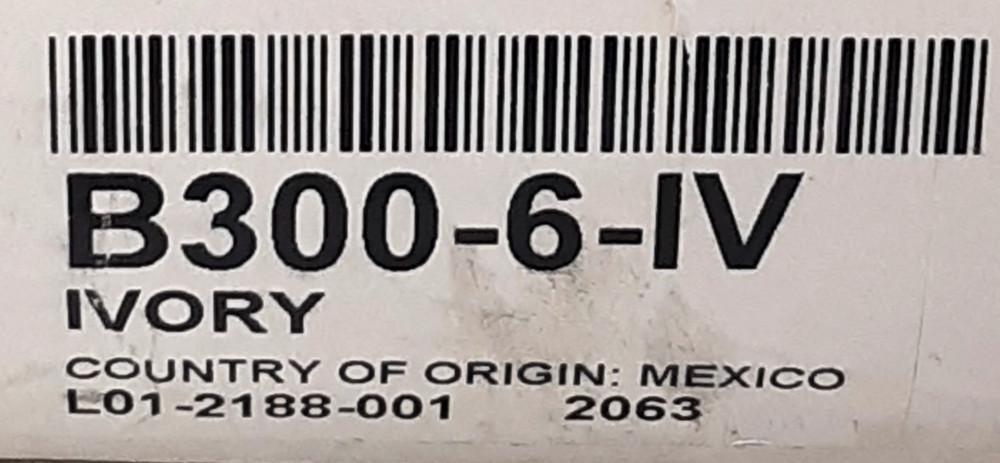System Sensor B300-6-IV Smoke Detector Mounting Base