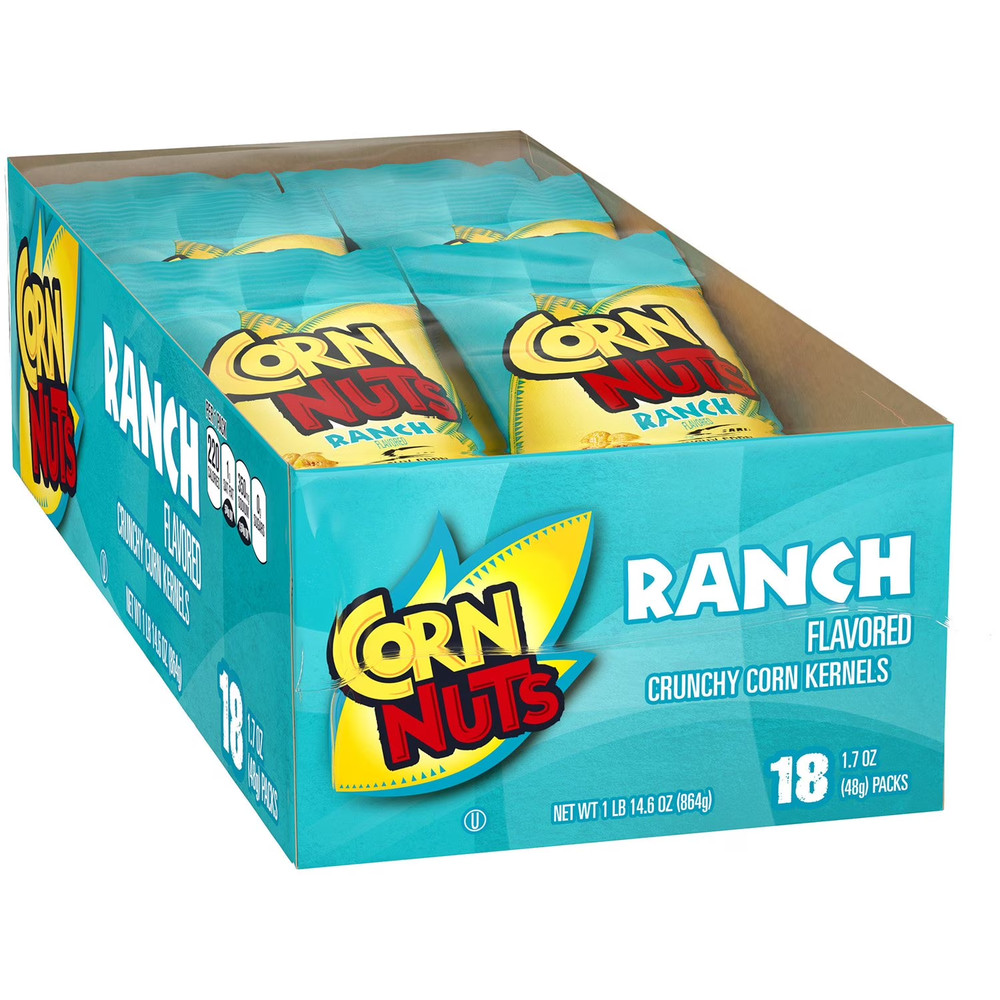 Corn Nuts Ranch Crunchy Corn Kernels (1.7 oz., 18 pk.)