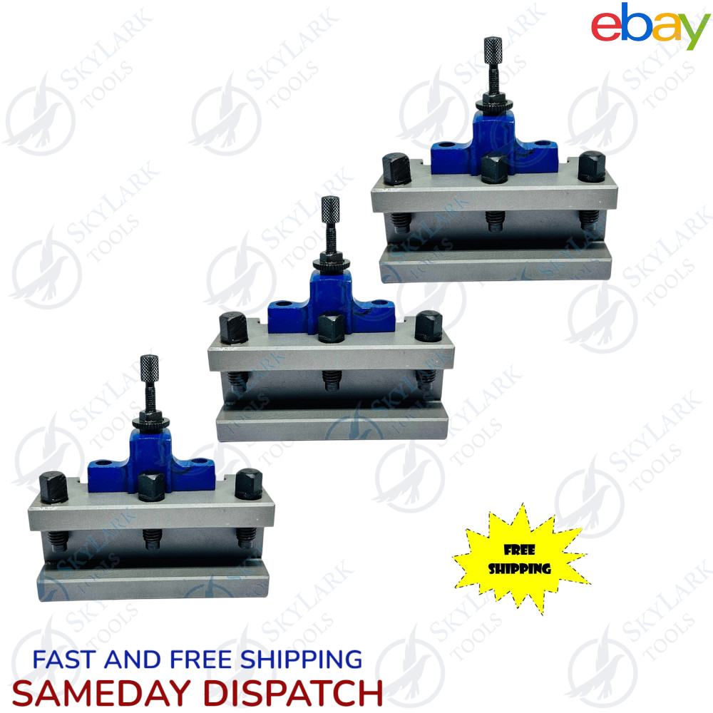 3PC Turning Tool Holder AD2090 for A1 Multifix type Quick Change Lathe Tool Post