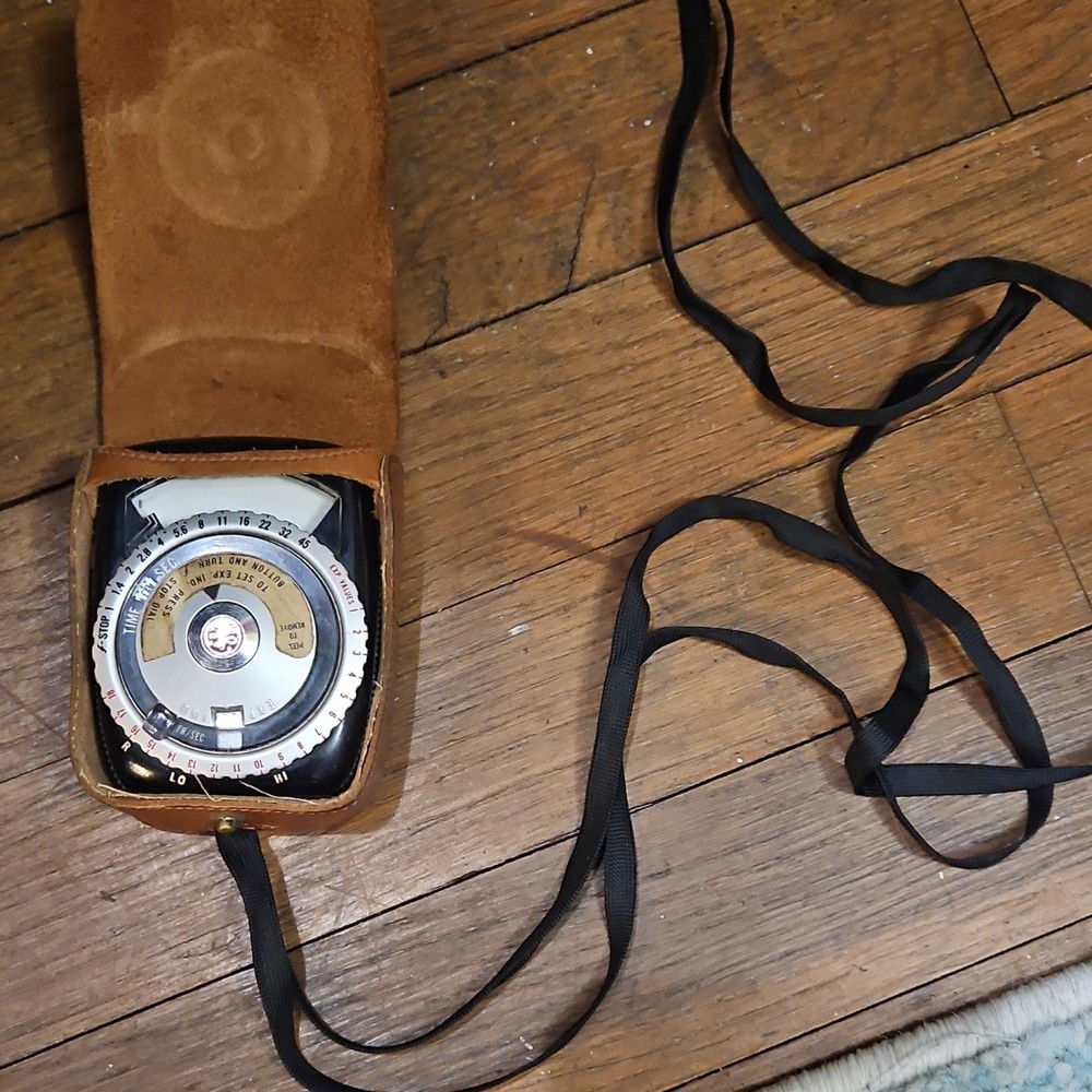 GE PR-2 Analog Exposure Meter Light Meter for Camera, Analog Display