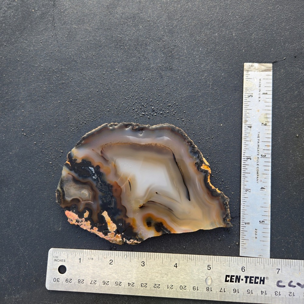 Brazilian agate slab